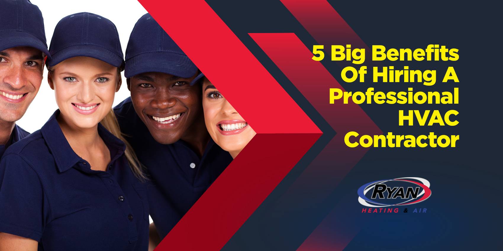 5 Big Benefits of Hiring A Professional HVAC Contractor