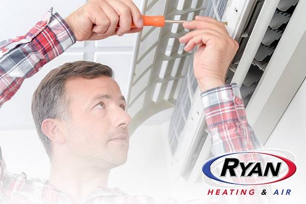 A/C installation by Ryan Heating and Air